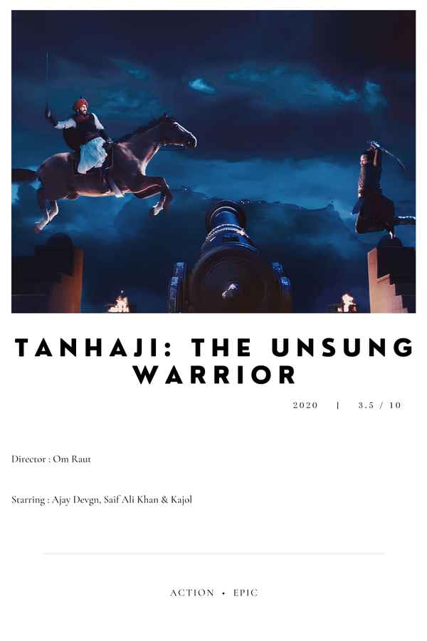 Tanhaji: The Unsung Warrior Poster 4