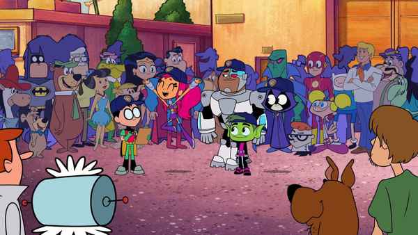 Teen Titans GO! - Warner Bros. 100th Anniversary Special Poster 1