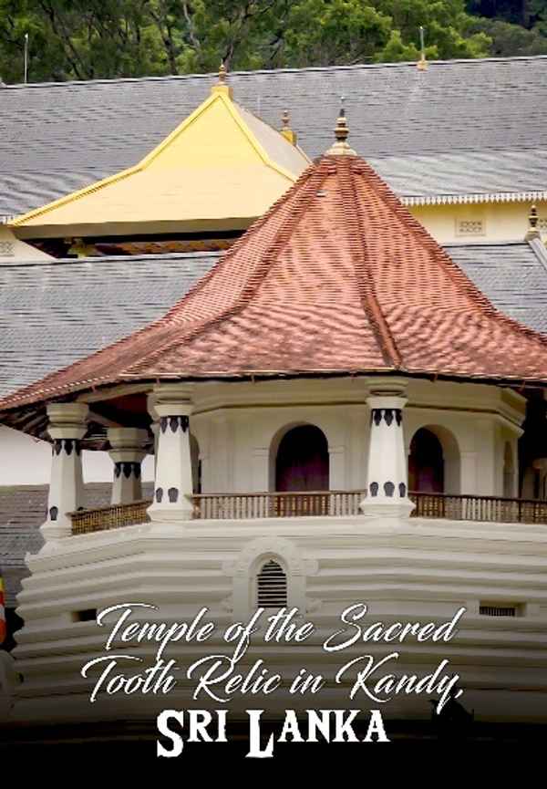 Temple of the Sacred Tooth Relic in Kandy, Sri Lanka Poster 2
