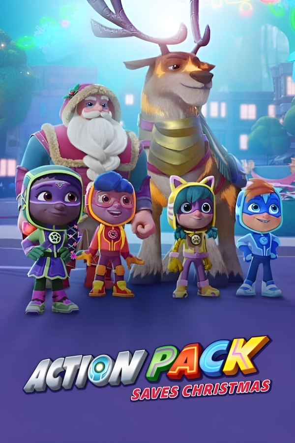 The Action Pack Saves Christmas Poster 3