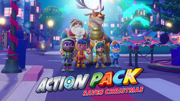 The Action Pack Saves Christmas Poster 4