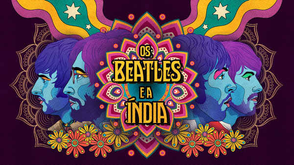The Beatles and India Poster 1