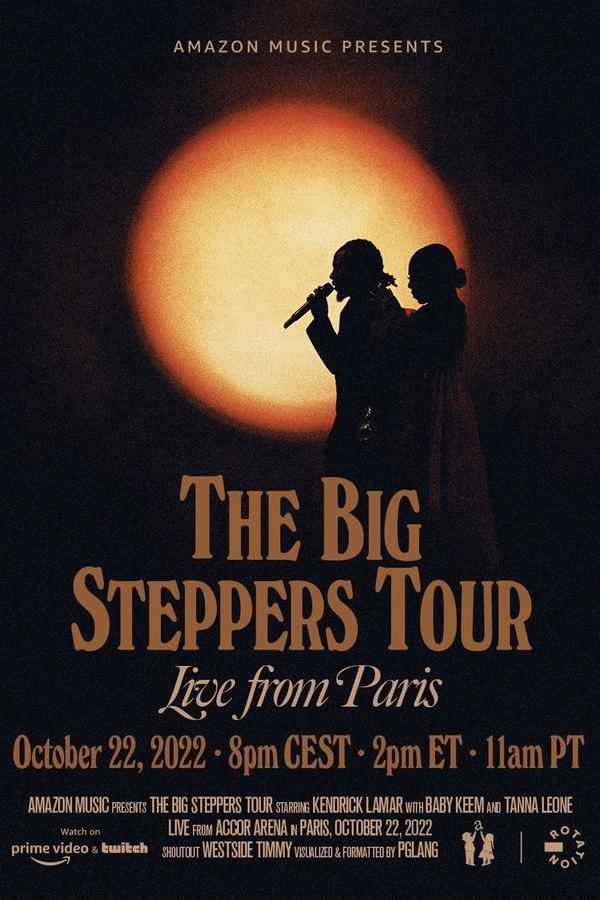 The Big Steppers Tour: Live from Paris Poster 5
