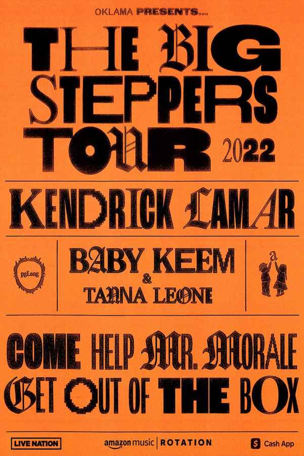 The Big Steppers Tour: Live from Paris Poster 1