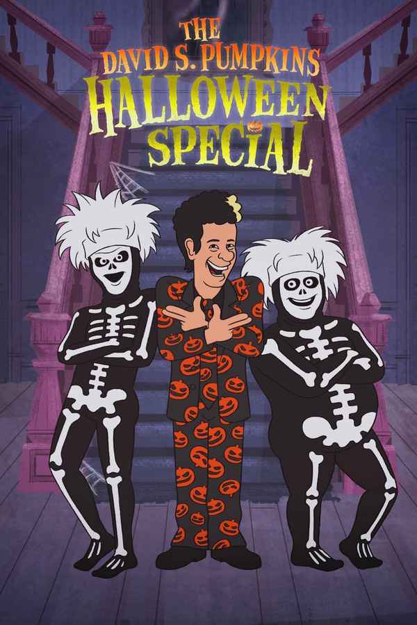 The David S. Pumpkins Halloween Special Poster 1