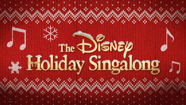 The Disney Holiday Singalong Poster 3