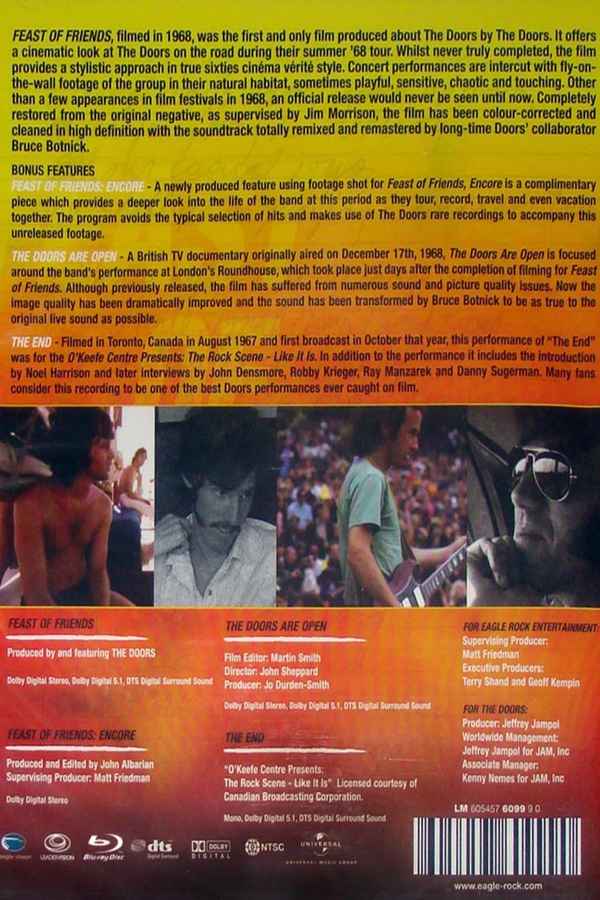 The Doors - Feast of Friends Poster 6