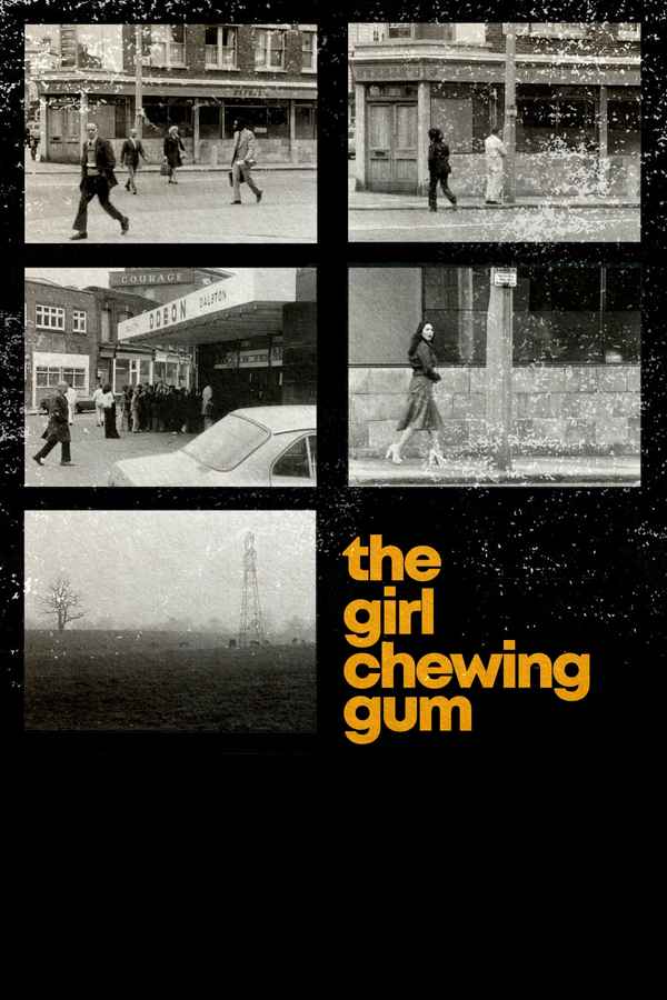The Girl Chewing Gum Poster 1