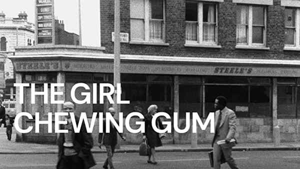 The Girl Chewing Gum Poster 4