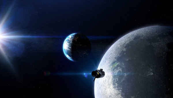 The Moon And Beyond Poster 1