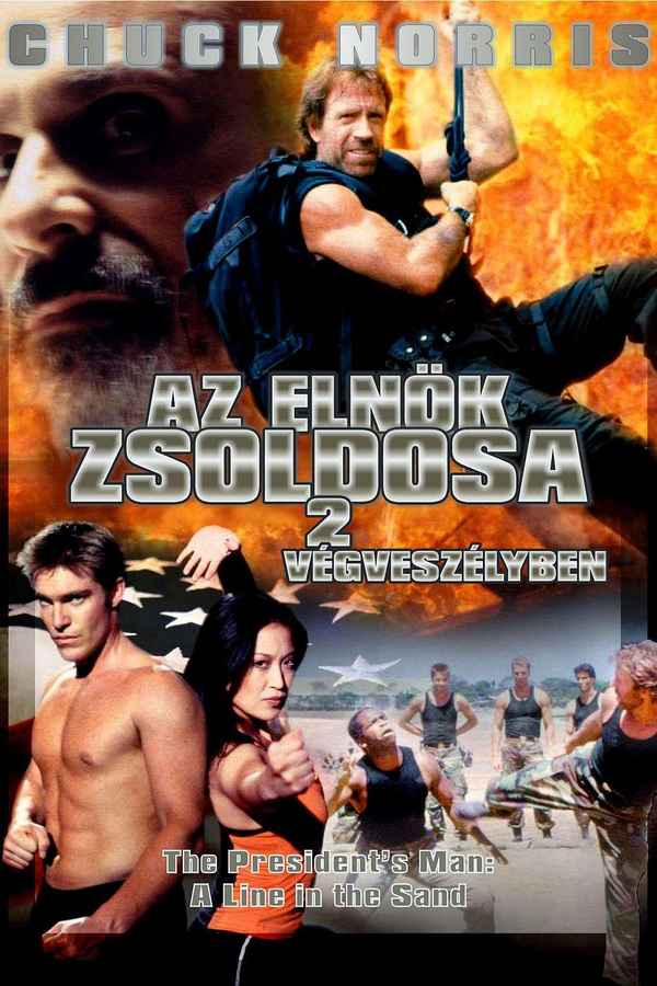 The President's Man: A Line in the Sand Poster 2