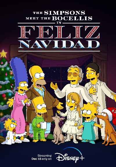 The Simpsons Meet the Bocellis in Feliz Navidad