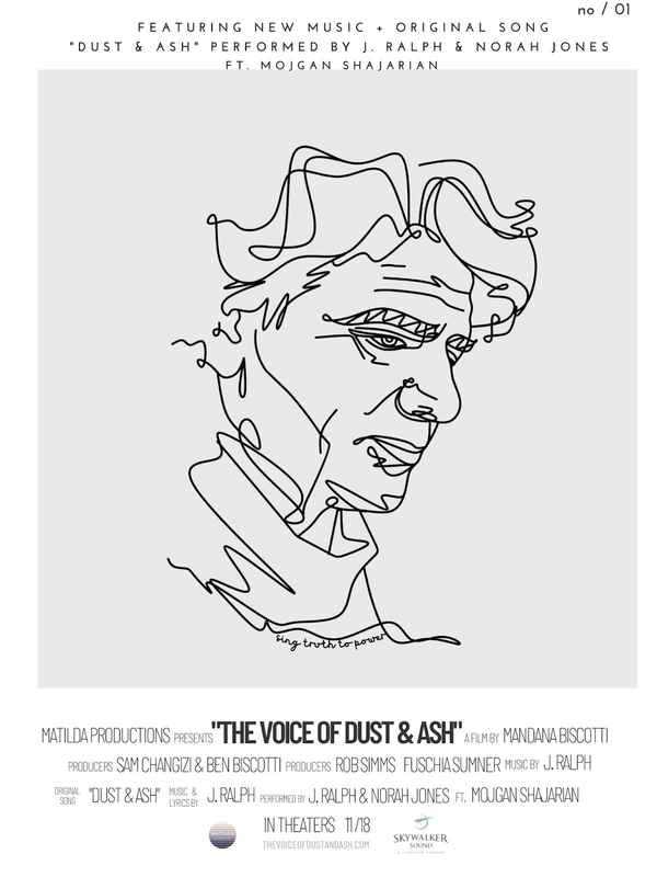 The Voice of Dust and Ash Poster 2