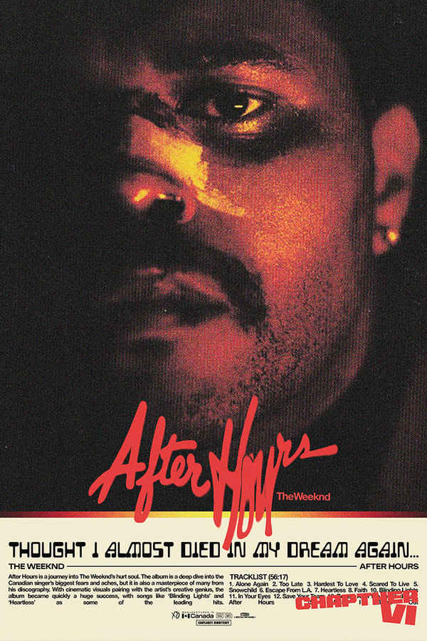 The Weeknd: After Hours Poster 7