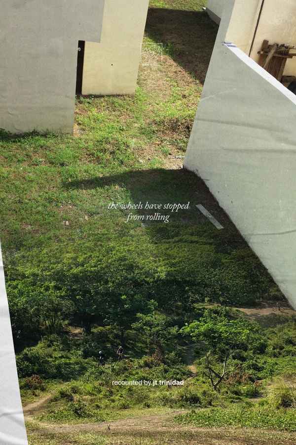 the wheels have stopped from rolling Poster 1