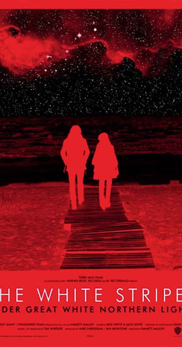 The White Stripes: Under Great White Northern Lights Poster 5
