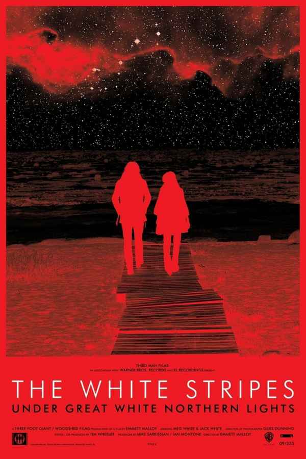 The White Stripes: Under Great White Northern Lights Poster 3