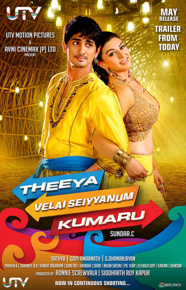 Theeya Velai Seiyyanum Kumaru Poster 2