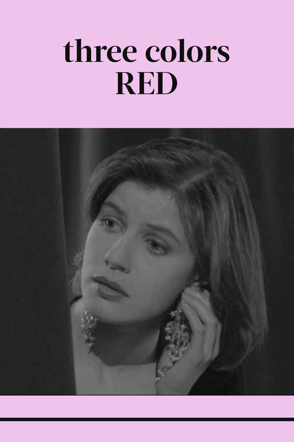 Three Colors: Red Poster 7