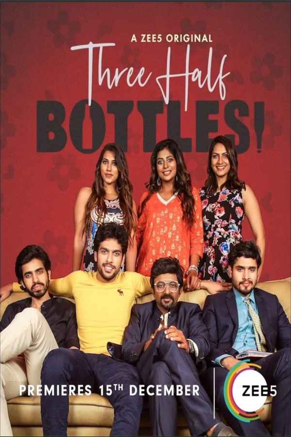 Three Half Bottles Poster 2