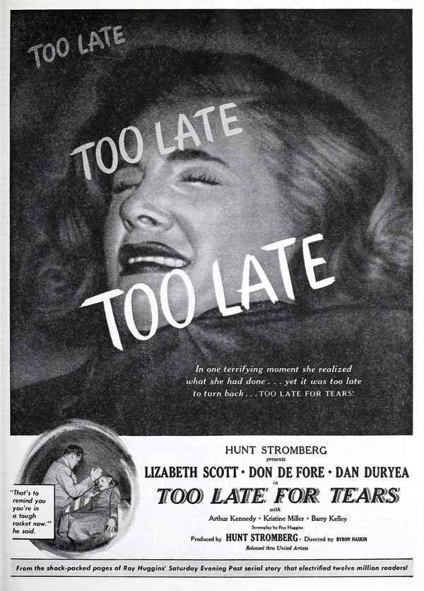 Too Late for Tears Poster 7