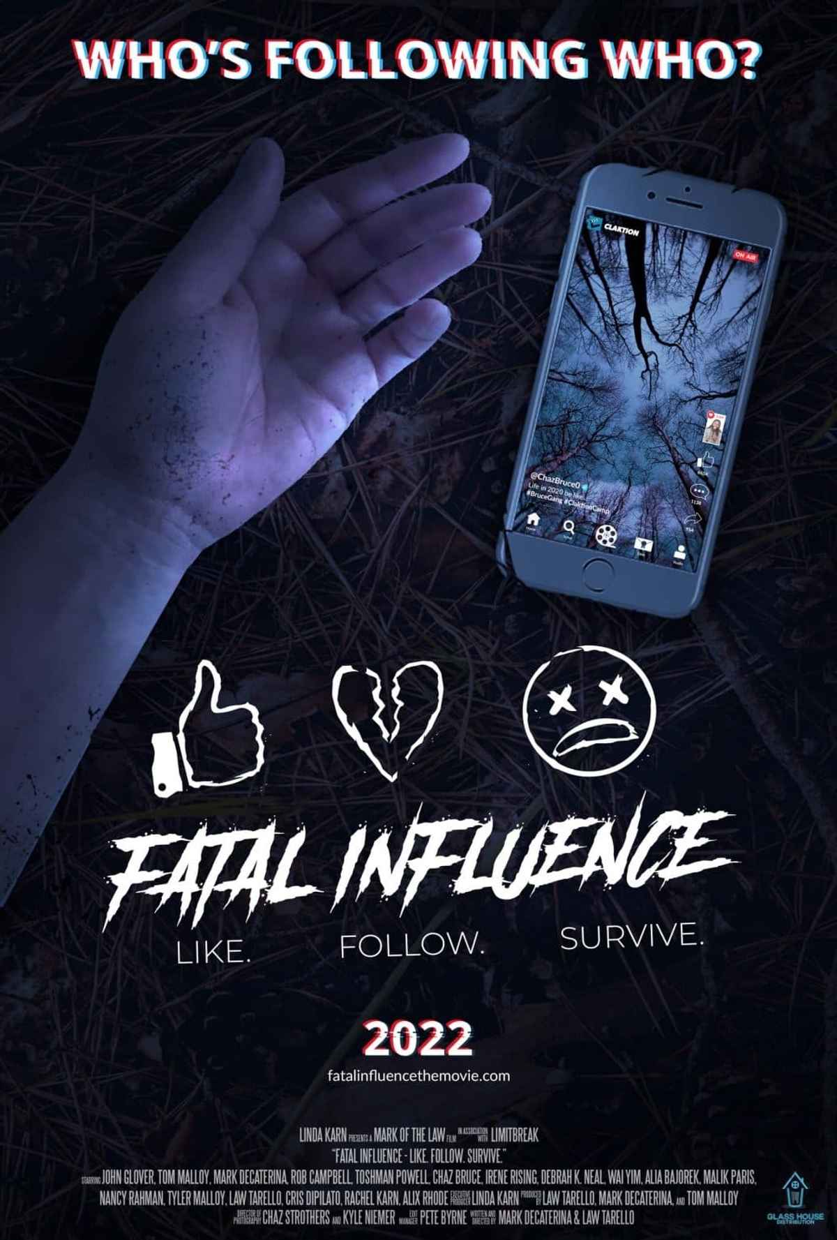 زیرنویس Fatal Influence: Like. Follow. Survive. 2022 - بلو سابتايتل