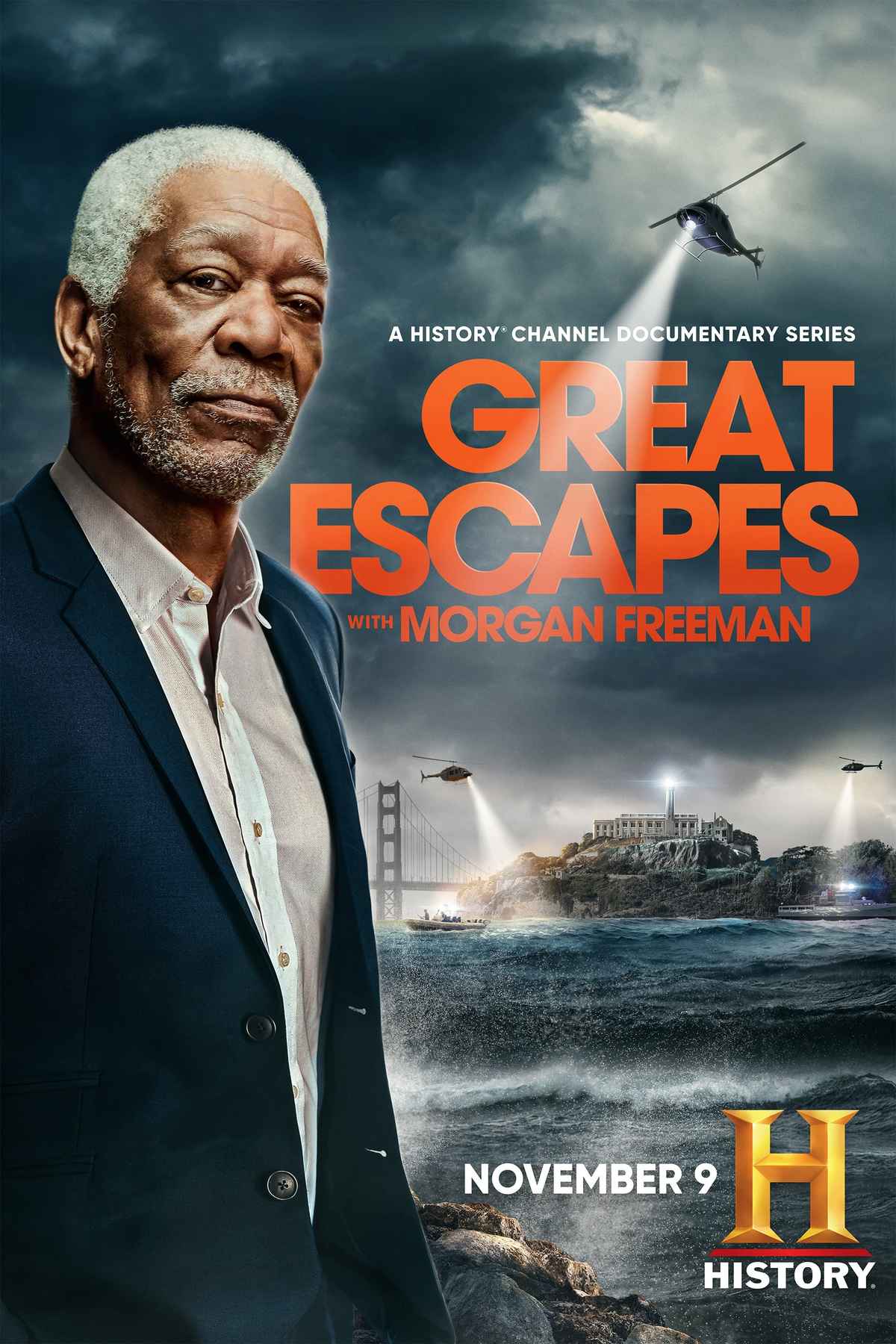Watch Great Escapes with Freeman Online, All Seasons or Episodes