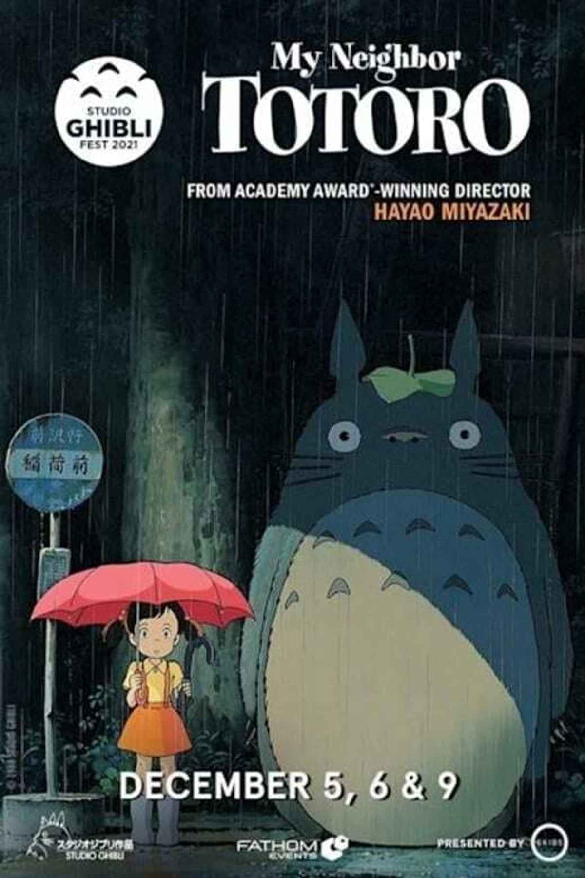 Studio Ghibli Fest My Neighbor Totoro Movie Release Date