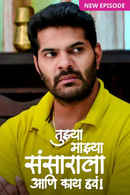 Tujhya Majhya Sansarala Ani Kaay Hawa Poster 2