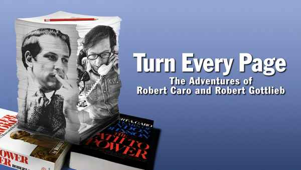 Turn Every Page - The Adventures of Robert Caro and Robert Gottlieb Poster 1