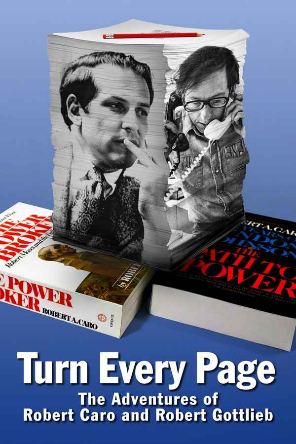 Turn Every Page - The Adventures of Robert Caro and Robert Gottlieb Poster 2