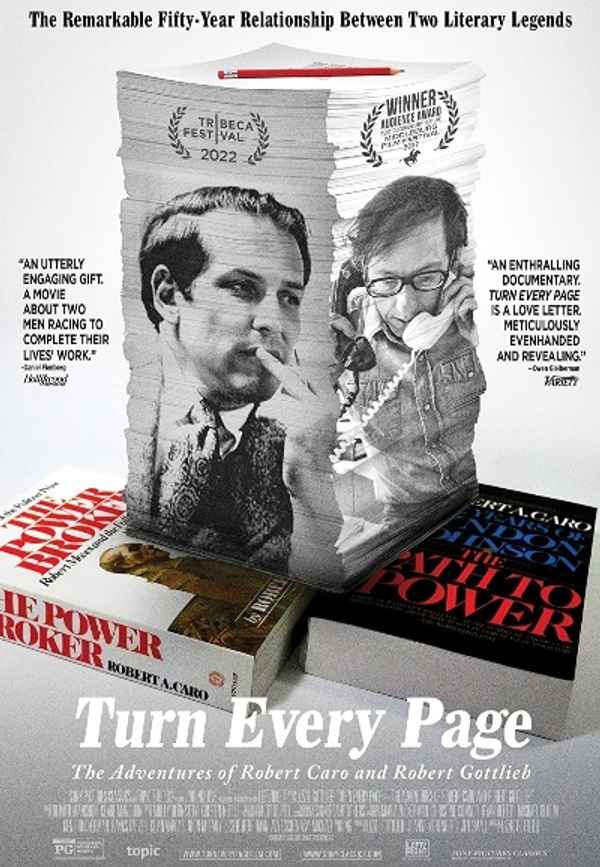 Turn Every Page - The Adventures of Robert Caro and Robert Gottlieb Poster 7