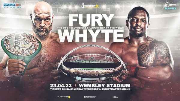 Tyson Fury vs Dillian Whyte Poster 4
