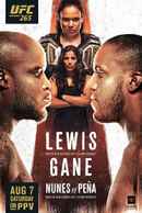 UFC 265: Lewis vs. Gane Poster 4