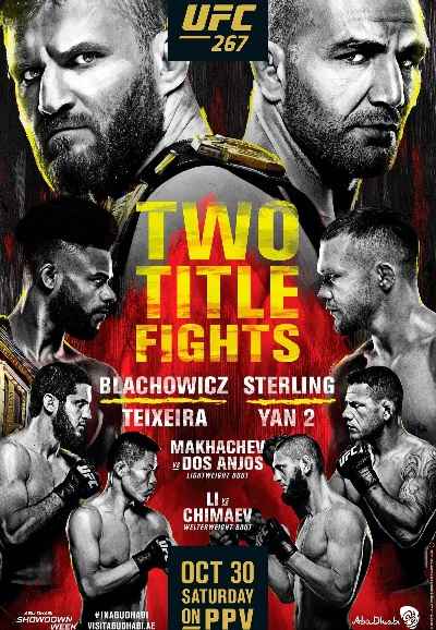 UFC 267: Blachowicz vs. Teixeira