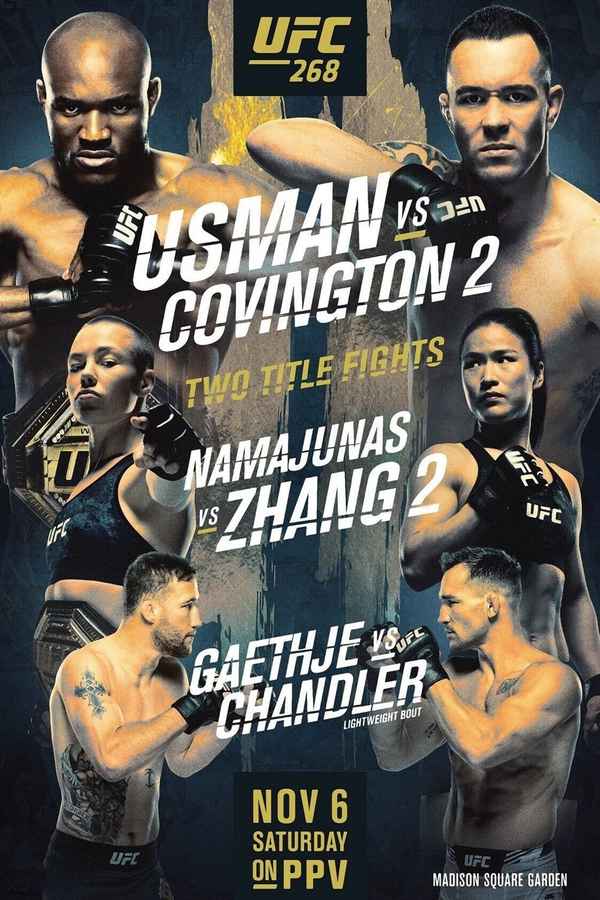 UFC 268: Usman vs. Covington 2 Poster 6