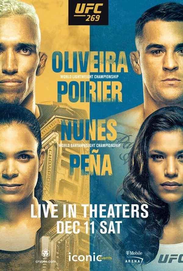 UFC 269: Oliveira vs. Poirier Poster 6