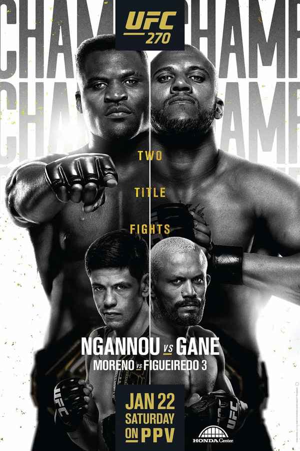 UFC 270: Ngannou vs. Gane Poster 6