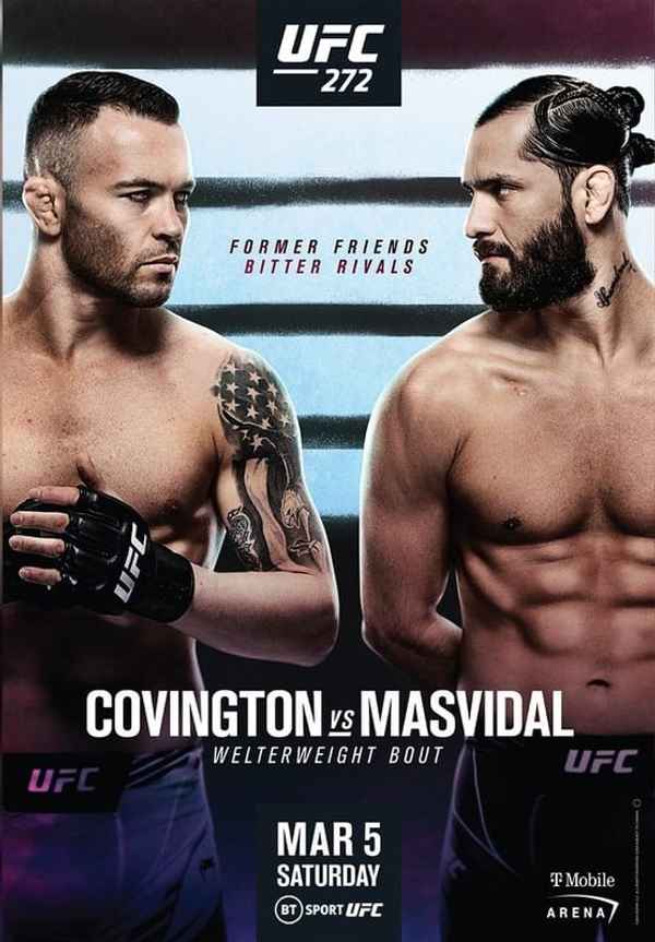 UFC 272 Masvidal vs. Covington Poster 2