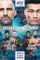 UFC 273: Volkanovski vs The Korean Zombie Poster 2