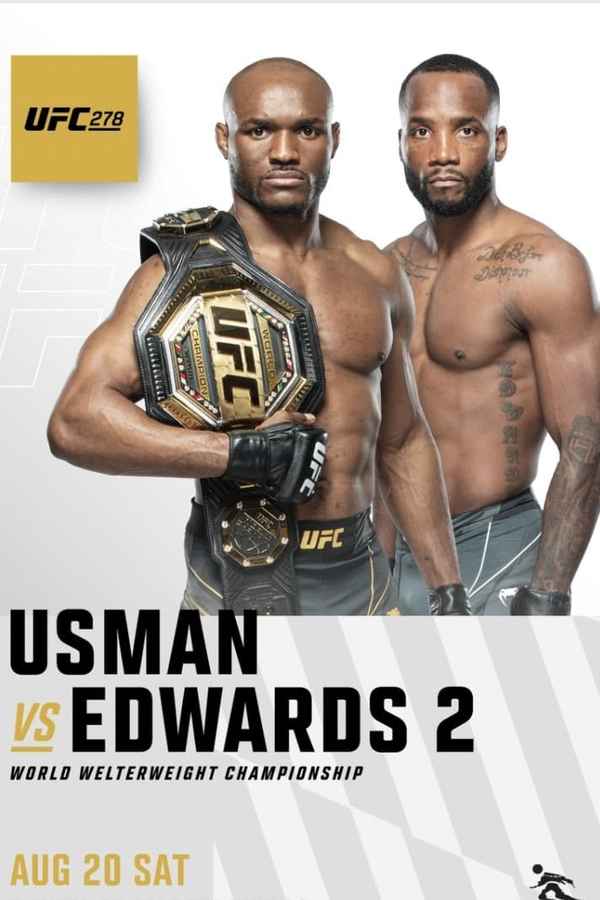 UFC 278: Usman vs. Edwards 2 Poster 3