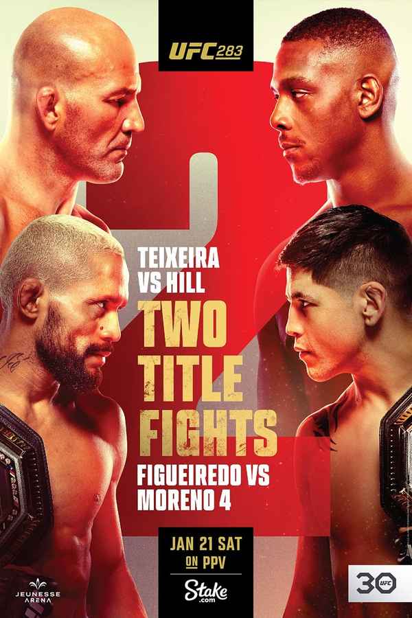 UFC 283: Teixeira vs. Hill Poster 2