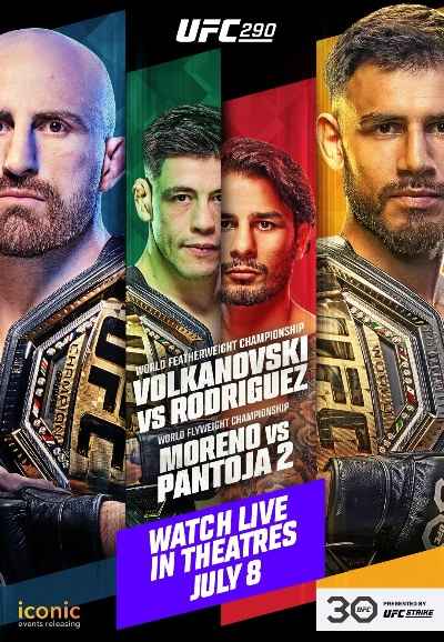 UFC 290: Volkanovski vs Rodriguez