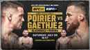 UFC 291: Poirier vs Gaethje 2 Poster 1