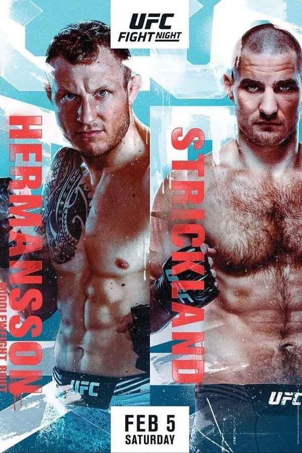 UFC Fight Night 200: Hermansson vs. Strickland Poster 2