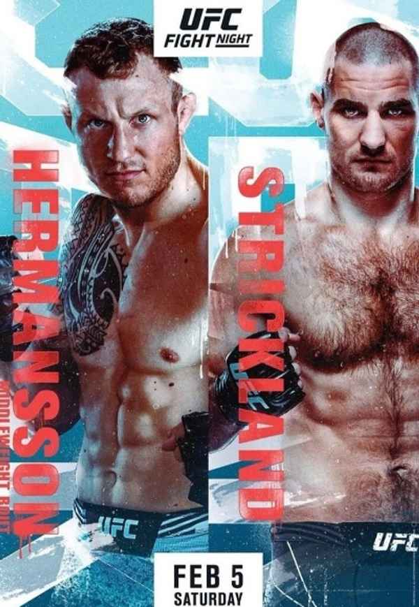 UFC Fight Night 200: Hermansson vs. Strickland Poster 3