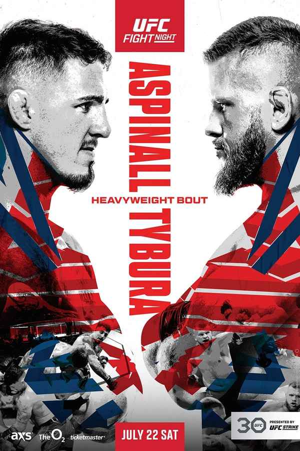 UFC Fight Night 224: Aspinall vs. Tybura Poster 3