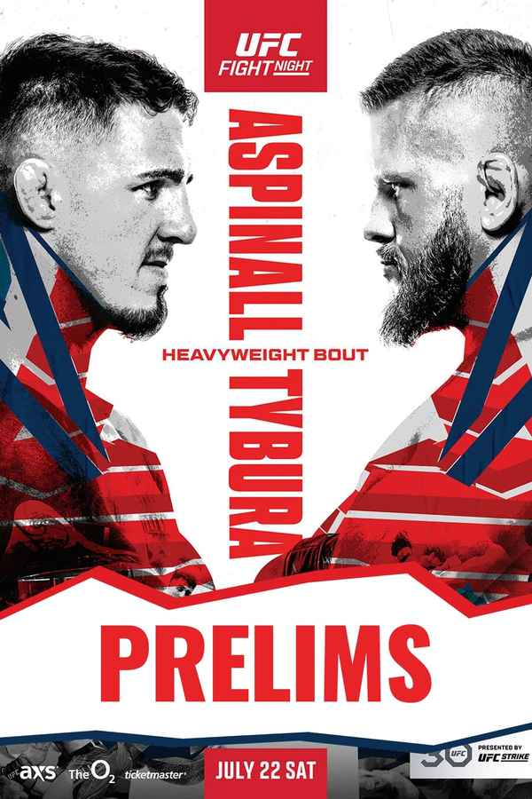 UFC Fight Night 224: Aspinall vs. Tybura Poster 2