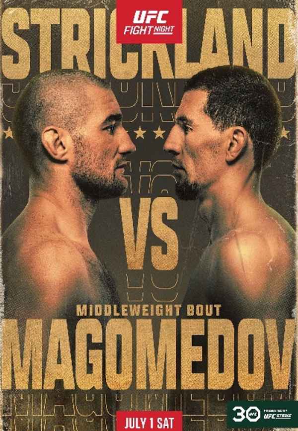 UFC on ESPN 48: Strickland vs. Magomedov Poster 3