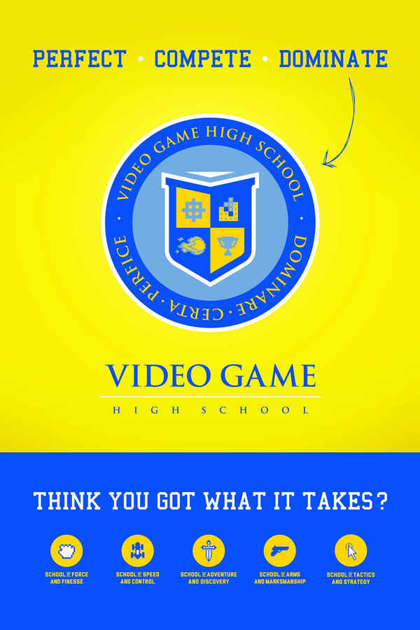 Video Game High School Poster 3